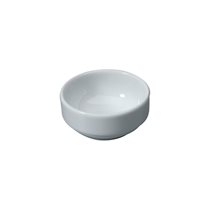 Porcelain bowl, for sauce, 6 cm, white - LAVA