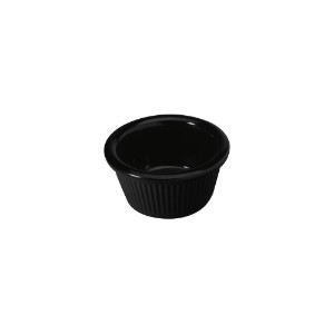 Sauce bowl, melamine, 7.1 cm, black - LAVA