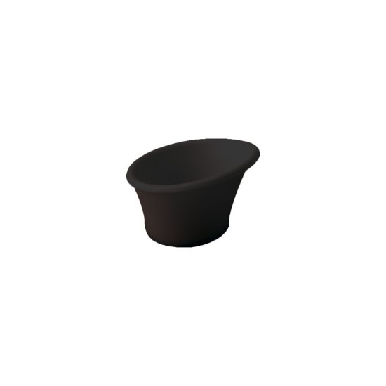 Bol à sauce, mélamine, 8 cm, noir - Marque LAVA