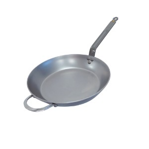Frying pan, 32 cm, steel, "Mineral B" - de Buyer
