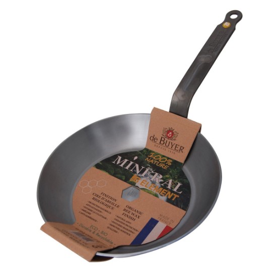 Frying pan, steel, 20cm, "Mineral B" - de Buyer