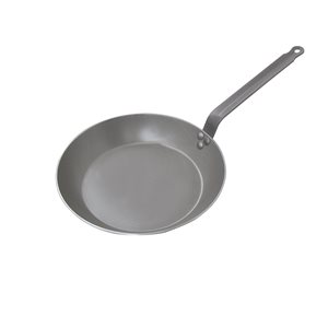 "CARBONE PLUS" frying pan, carbon steel, 28 cm - "de Buyer" brand