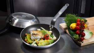 "CHOC INDUCTION" koekenpan met antiaanbaklaag, 32 cm - merk "de Buyer"