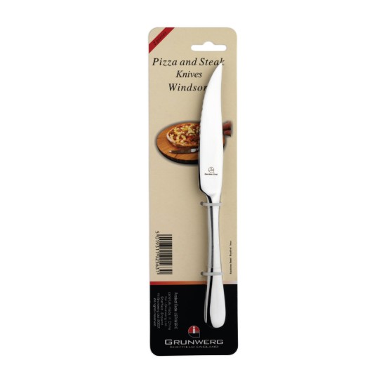 Set 2 cutite pentru pizza "Windsor", inox - Grunwerg