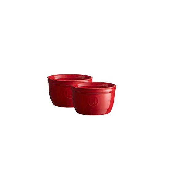 Conjunto de tigela ramekin 2 peças, 9 cm, Burgundy  - Emile Henry