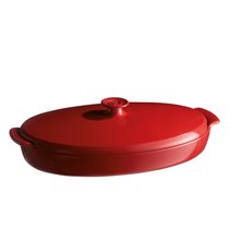 Steam cooking dish of PAPILLOTE type, <<Burgundy>> - Emile Henry