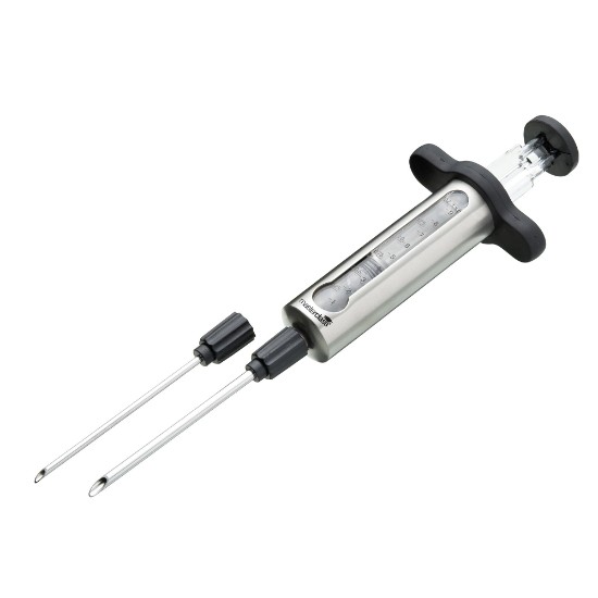 Marinade injector, stainless steel, 45 ml - Kitchen Craft