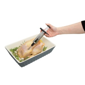 Iniettore per marinata, acciaio inossidabile, 45 ml - Kitchen Craft