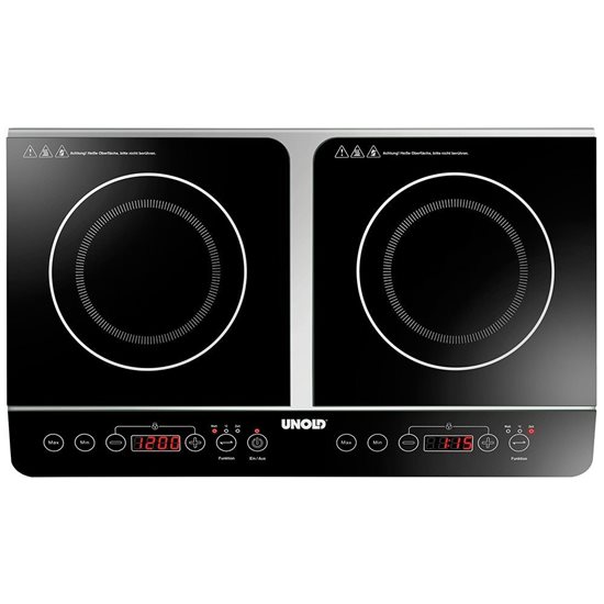 Induction double hob, 3500W - UNOLD brand