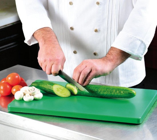 Tabla de cortar profesional para verduras, 53 x 32,5 cm, plástico - Kesper