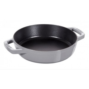 Cast iron frying pan, 34 cm, Graphite Grey - Staub