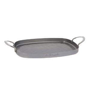 Grill pan, steel, 38 cm, "Mineral B" - de Buyer