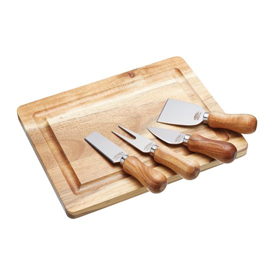 Сервировочный набор из 5 предметов для сырного ассорти - Kitchen Craft