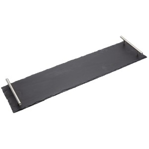 Tray for serving appetizers, 60 cm, slate - Kitchen Craft