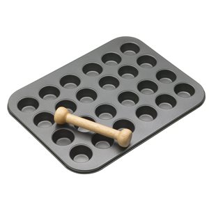 Mini-tart baking mould, steel, 35 x 27 cm - Kitchen Craft