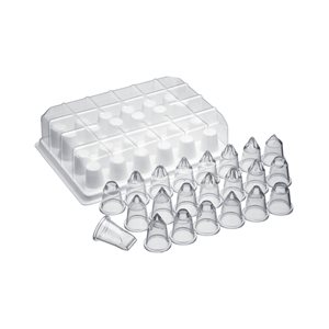 Set of 24 nozzles for decorating with glaze - by  Kitchen Craft