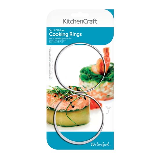 2 žiedų rinkinys maisto ruošimui – by Kitchen Craft