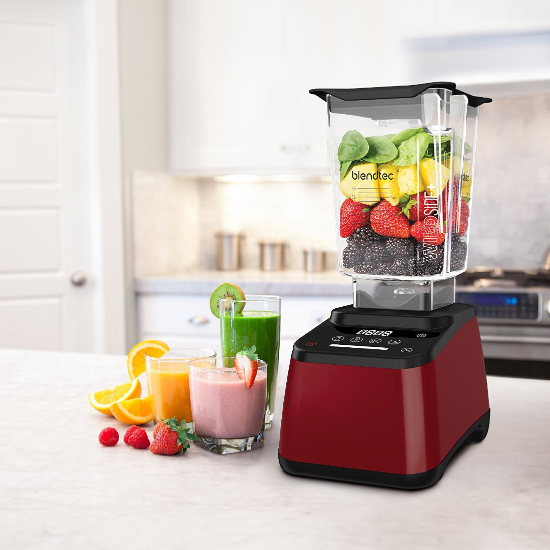 "Designer 625" blender, 1625 W, red - Blendtec