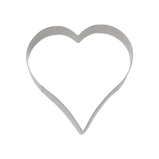 Širdelės formos biskvitų pjaustyklė, 12 cm - Westmark
