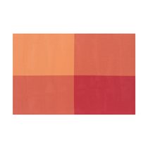 Set of 4 table mats, 45 × 30 cm, Orange