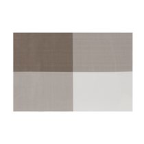 Set of 4 table mats, 45 × 30 cm, Brown