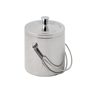 Stainless steel ice bucket, 1L