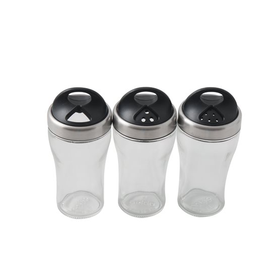 Set of 12 spice containers with holder