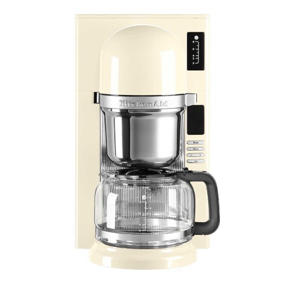 Programmerbar kaffetrakter, 1200 W, Almond Cream - KitchenAid