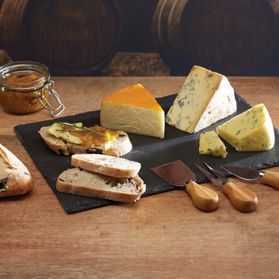 Conjunto de servir queijo de 4 peças, 'Artesa' - Kitchen Craft
