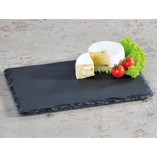 Plateau de service, 30 x 20 cm, ardoise - Kesper