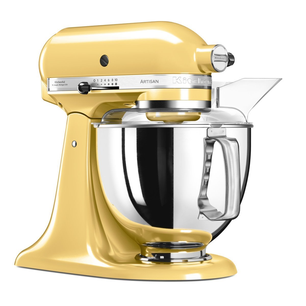 Artisan Mixer, 4.8L, Model 175, Majestic Yellow color - KitchenAid brand