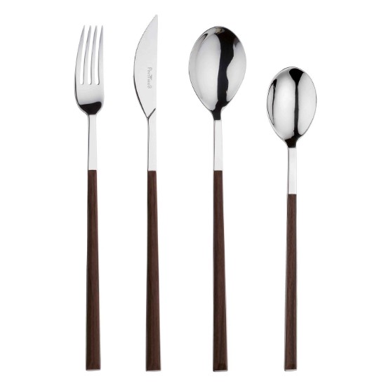 Cutlery set of 24 pieces Sushi Queen Wenge - Pintinox