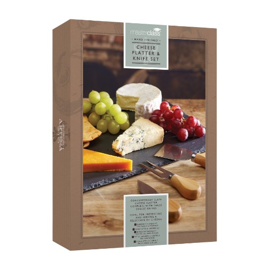 4-piece cheese serving set, 'Artesa' - Kitchen Craft