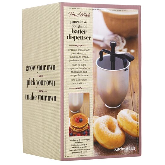 Container for dosing  pancake / donut batter - by Kitchen Craft