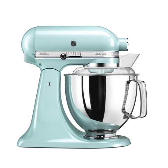 Meascthóir "Artisan", 4.8L, Samhail 175, Ice Blue - KitchenAid