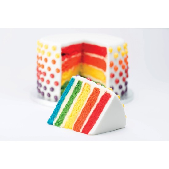 Vodilo za rezanje plasti torte, 24-30 cm, nerjaveče jeklo – Kitchen Craft