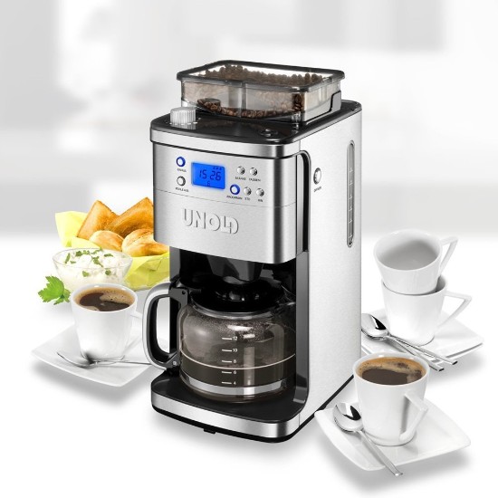 Elektrisk kaffemaskin med slipanordning 1,5 L, 1050 W - Unold