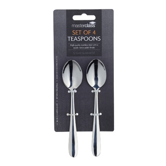 Set of 4 teaspoons - by Kitchen Craft