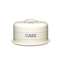Cake platter with lid, 28.5 x 18 cm - by Kitchen Craft