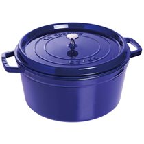 Cocotte cooking pot 30 cm/8.35 l, "Dark Blue" colour - Staub 