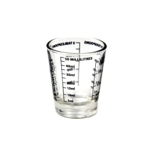 Maatglas, 50 ml, gemaakt van glas - gemaakt door Kitchen Craft