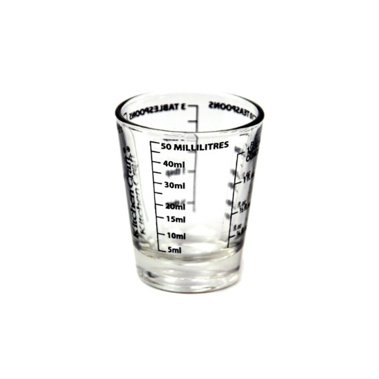 Measuring glass, 50 ml, made from glass - Kitchen Craft