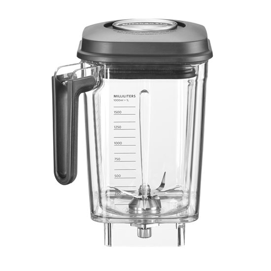 Coimeádán 2.6 l le haghaidh cumascóir Artisan Power Plus, plaisteach - branda KitchenAid