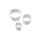 Set di 3 formine/stampi per biscotti rotondi - Kitchen Craft