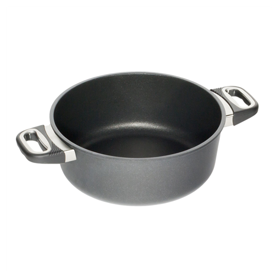 Saucepan, aluminum, 24 cm / 4.1 L, induction - AMT Gastroguss