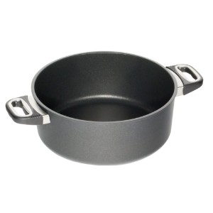 Saucepan, aluminum, 28 cm / 6.2 L induction - AMT Gastroguss