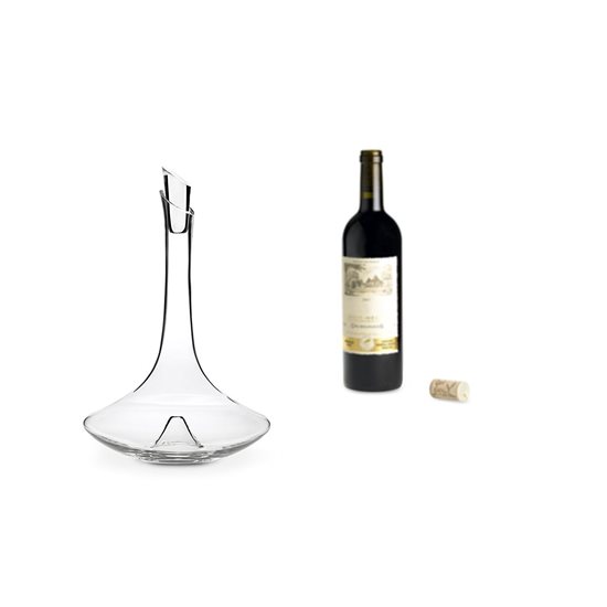 Wine decanter, made of glass, 750 ml, 'Ibis' - Peugeot