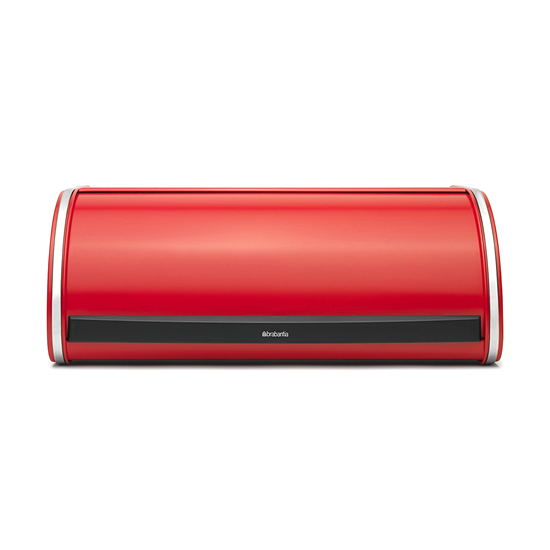 Boîte à pain, 44,5 x 26,2 cm, acier inoxydable, <<Passion Red>> - Brabantia