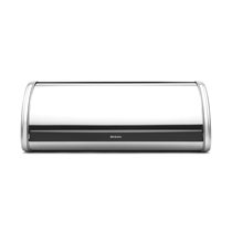 Bread box, 44.5 x 26.2 cm, stainless steel, Matt Steel - Brabantia