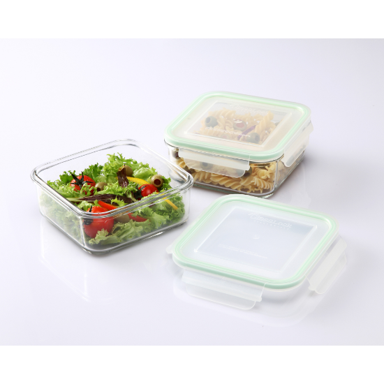 Food storage container, 1200 ml, made from glass - Glasslock